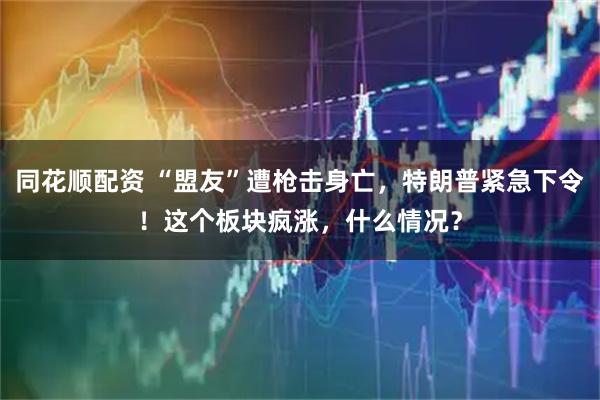 同花顺配资 “盟友”遭枪击身亡，特朗普紧急下令！这个板块疯涨，什么情况？