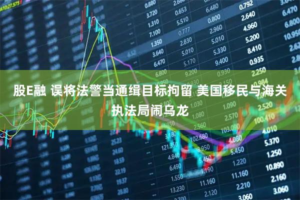 股E融 误将法警当通缉目标拘留 美国移民与海关执法局闹乌龙