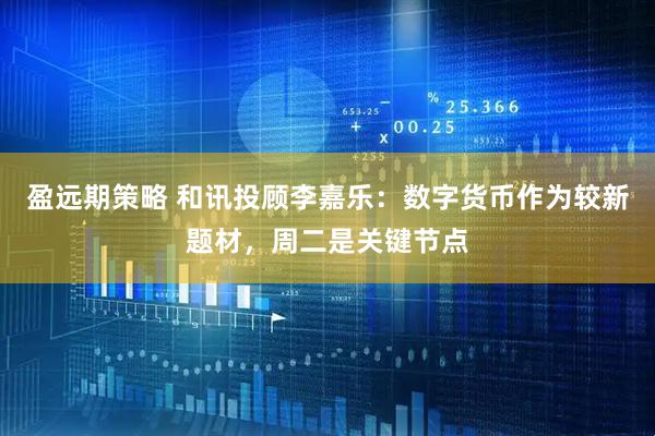 盈远期策略 和讯投顾李嘉乐：数字货币作为较新题材，周二是关键节点
